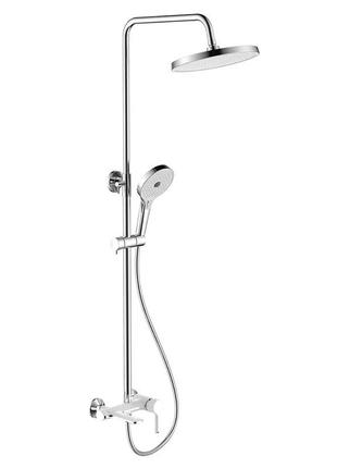 Душова система gappo g2403-8, білий/хром