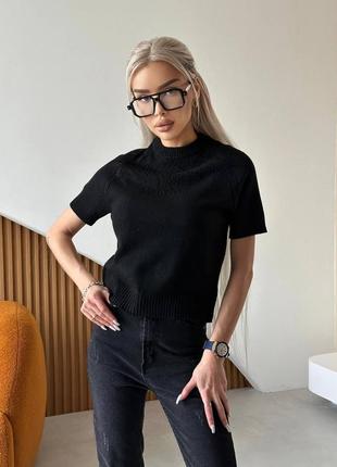 Майка американка в стиле celine черная белая