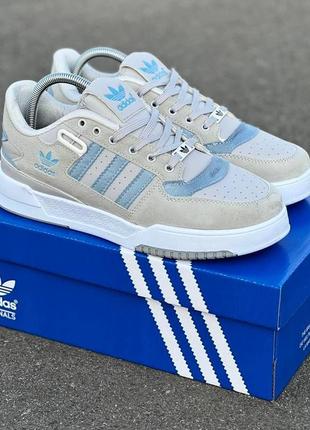 Мужские кроссовки adidas forum grey