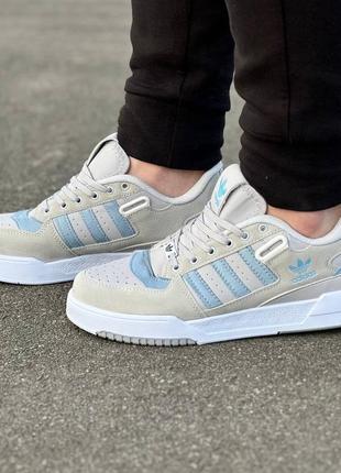 Чоловічі кросівки adidas forum grey5 фото