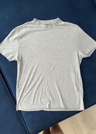 Базовая футболка оверсайз хс с м asos xs s m серая серого цвета