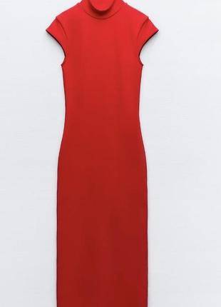 Платье zara меди