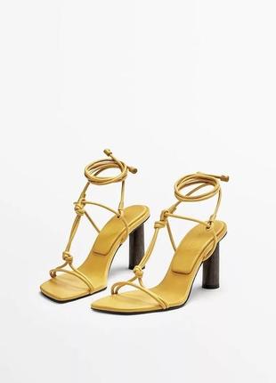 Босоніжки massimo dutti studio. 41
