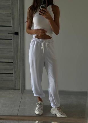 Джоггеры штаны спортивные двунитки4 фото