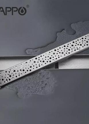 Душовий канал gappo g85007-2, 70х500 мм, нержавіюча сталь