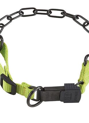 Sprenger adjustable collar with assembly chain спренгер регулируемый ошейник с нейлоном для собак, среднее