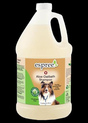 Espree aloe oatbath medicated shampoo (еспрі алое оетбаз медикатед) шампунь під час себореї для собак