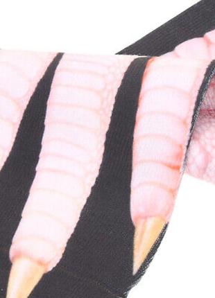 Шкарпетки 3д курячі лапки лапи курки гольфи