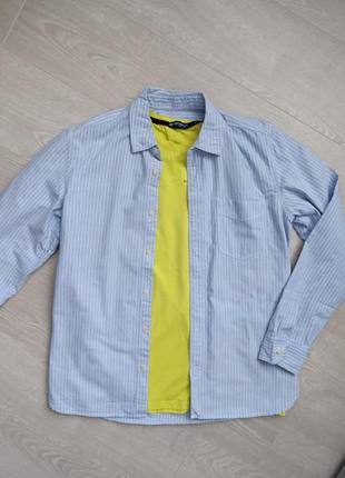 Сорочка чоловіча блакитна