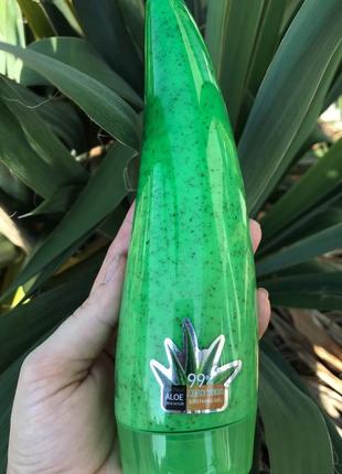 Скраб для обличчя, алое вера / aloe vera