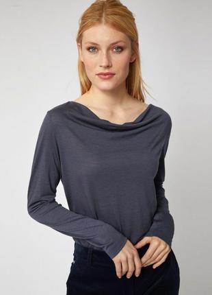 Мериносовая кофта лонгслив lanius германия 100% merino