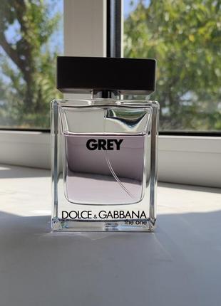 Залишок у флаконі 85 мл dolce gabbana the one grey туалетна вода