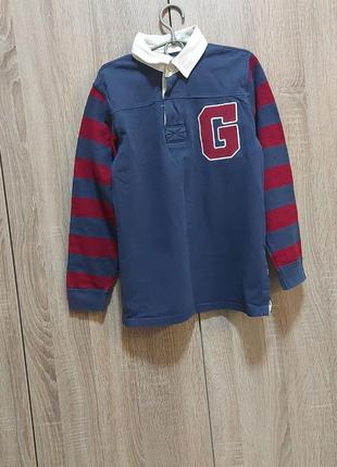 Футболка поло gap kids з довгим рукавом