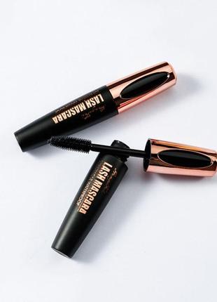 4d silk fiber eyelash mascara waterproof thick lengthening mascara curling long black extension