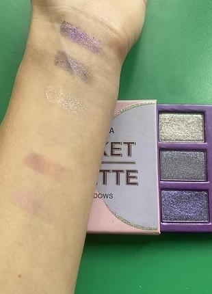 Изысканная палетка теней sephora pocket palette sun shadows