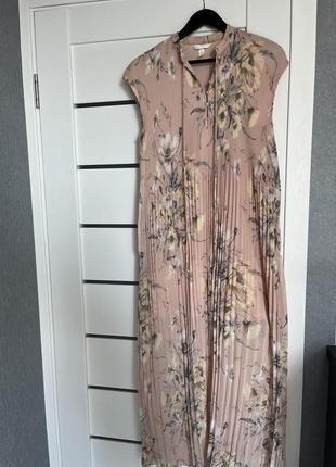 Платье, платье hm, zara, плиссе