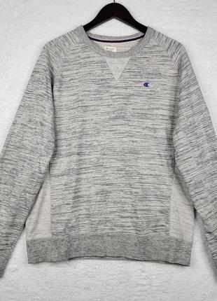 Свитшот серый мужской champion(кол товара 708)