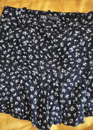 Стильна брендова спідниця шорти юбка zara.s