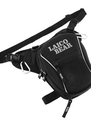 Мотосумка набедренная laicobear tb302 3л 26х5x29см черный