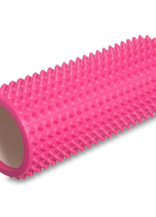 Ролер масажний циліндр (ролик мфр) 33 см grid needle roll