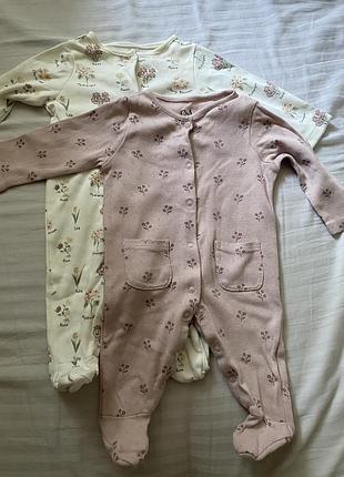 Чоловічки c&a 62 розмір 2 пари