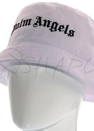 Панама брендова літня з бавовни панамка котонова універсальна palm angels pkh20912 хакі3 фото