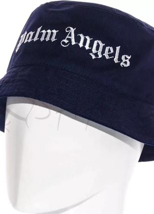 Панама брендова літня з бавовни панамка котонова універсальна palm angels pkh20912 хакі5 фото