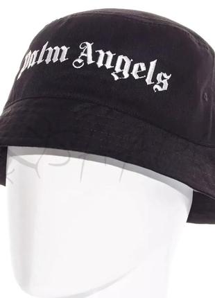 Панама брендова літня з бавовни панамка котонова універсальна palm angels pkh20912 хакі2 фото