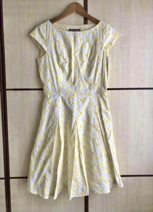 Платье белое коттоновое прошва