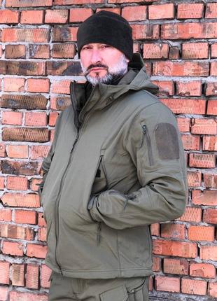 Куртка тактическая soft shell хаки esdy