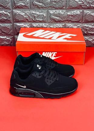 Мужские кроссовки nike air max кроссовки чёрного цвета найк 90е подростковые кроссовки nike air