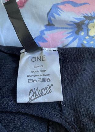 Шикарный, базовый, топ в рубчик без, косточек, в черном цвете, от бренда: chicoree👌9 фото