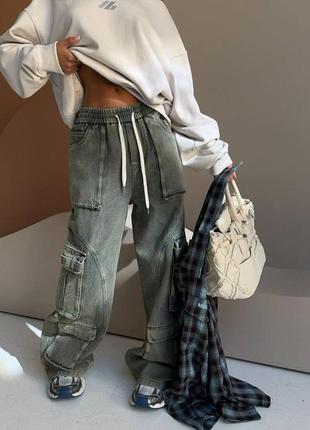 Джинсы в стиле balenciaga