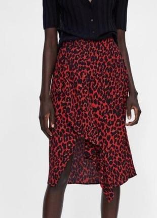 Zara, стильная, юбка, юбка, миди