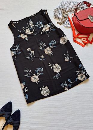 Топ блуза в квітковий принт