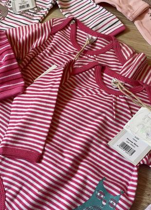 Дитячі речі на дівчинку 56 62 68 боді костюми чоловічки