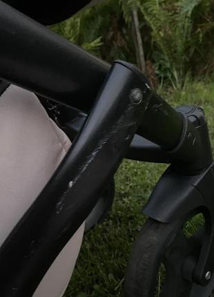 Коляска, детский колясок 2в1 экокожа