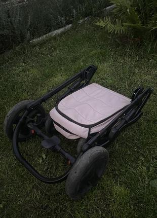Коляска, детский колясок 2в1 экокожа