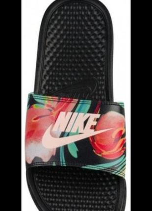 Шлепанци nike benassi tropical floral (38p ) оригинал!