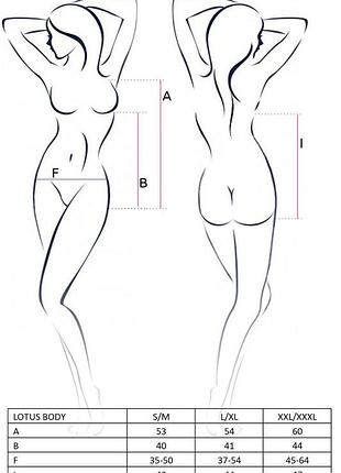 Жіноче боді lotus body l/xl бежеве (ps22904)4 фото