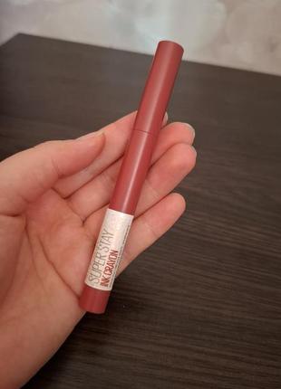 Помада-олівець maybelline