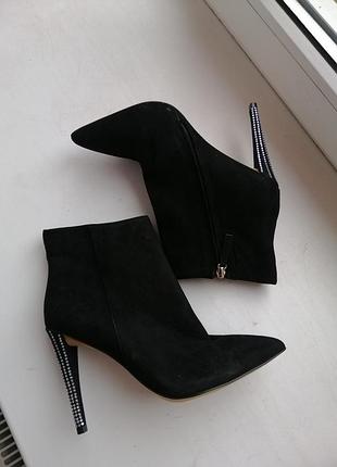 Ботинки 37р замша