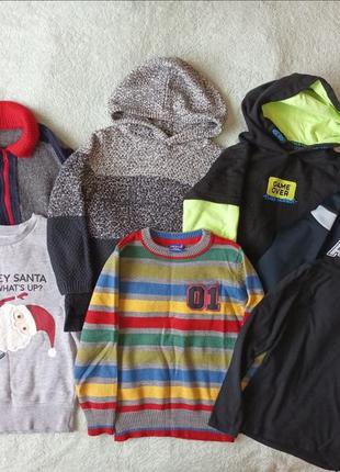Пакет лот вещей размер 122-128 світер кофта свитер свитшот джемпер реглан лонгслив