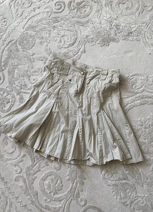 Юбка плиссе в стиле diesel