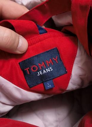 Мужской винтажный анорак tommy hilfiger jeans8 фото