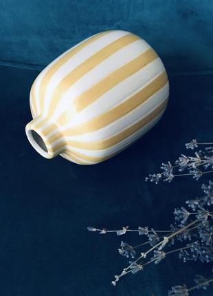 🔥 ваза 🔥 керамика новая полоска стильная