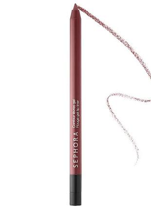 Retractable rouge gel lip liner, 28 sink or suede