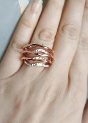 Кольцо колечко широкое