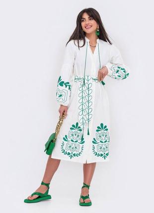 Платье из вышиванка
