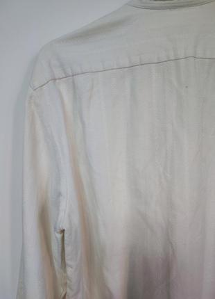 Рубашка рубашка мужская белая бежевая прямая широкая классическая повседневная jenni man, размер xl 2xl 3xl7 фото